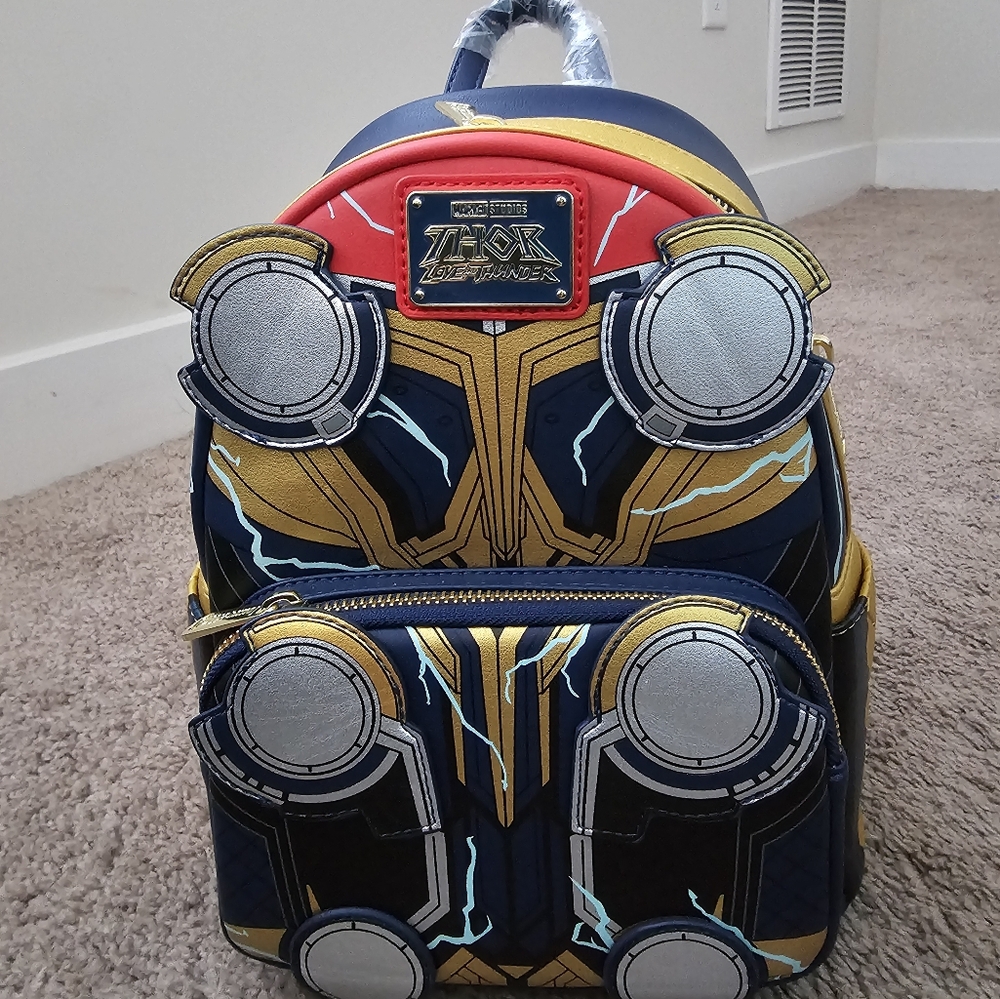 Loungefly Marvel Thor Love and Thunder Backpack NWT